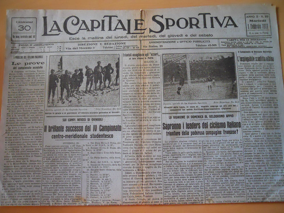 capitale sportiva 1927